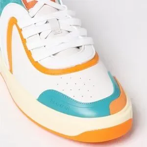 Balmain Teal and Orange Sneakers Balmain | Shoes | Balmain Teal And Orange Sneakers | Poshmark main image 2